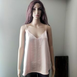 Aritzia Babaton Everly Camisole Peachy Pink Sleeveless Tank Top